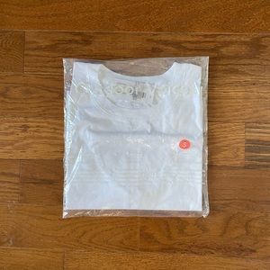 New Outdoor Voices Women’s Everyday Shortsleeve in Brilliant White